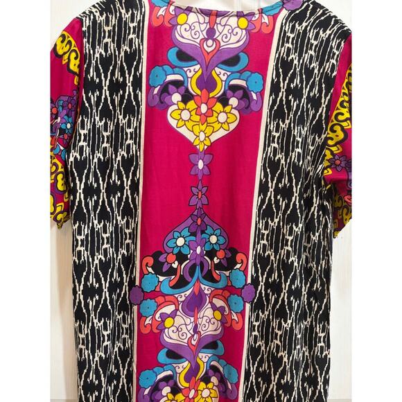 Magic Women M Bright Colorful Tassels Lightweight Kimono Night Out Beach - Picture 7 of 8